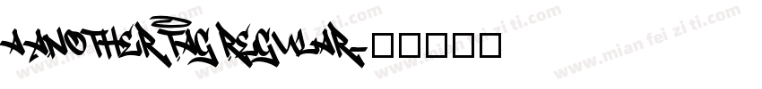 a Another Tag Regular字体转换